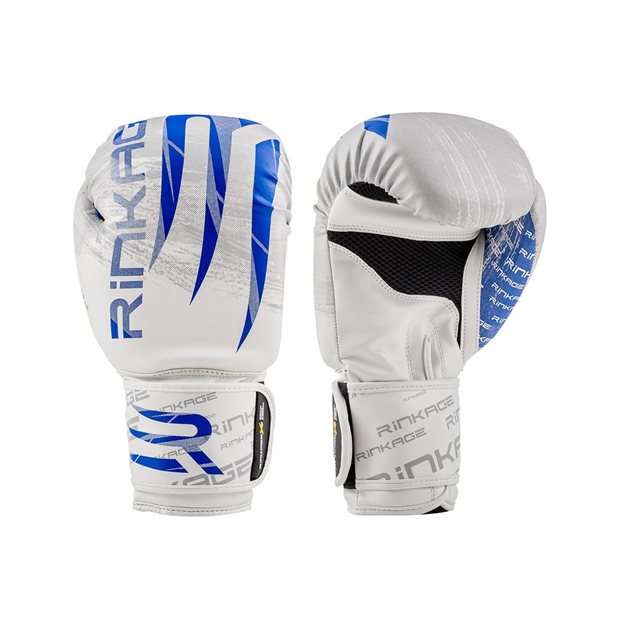 Gants de boxe BLAST Blanc-Bleu