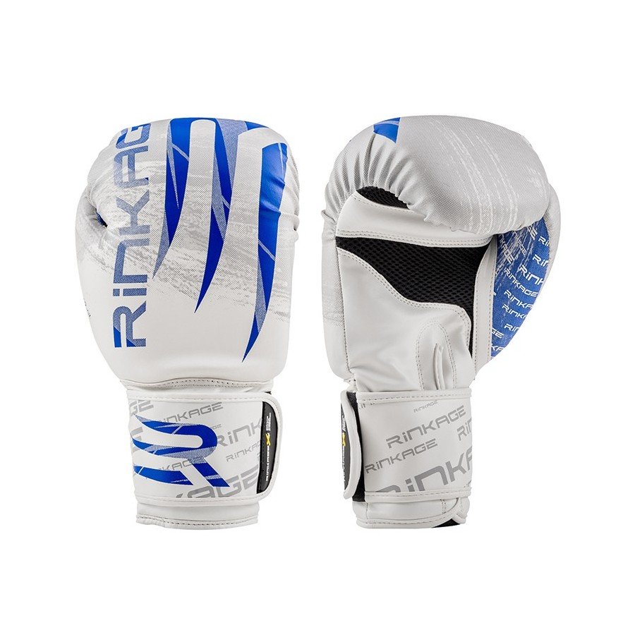 Gants de boxe BLAST Blanc-Bleu