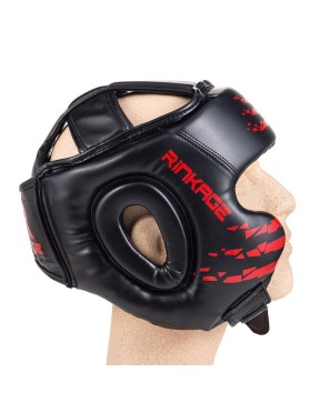 Casque SQUAD Noir-Rouge