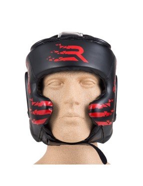 Casque SQUAD Noir-Rouge