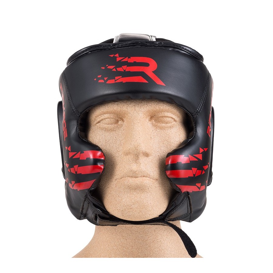 Casque SQUAD Noir-Rouge