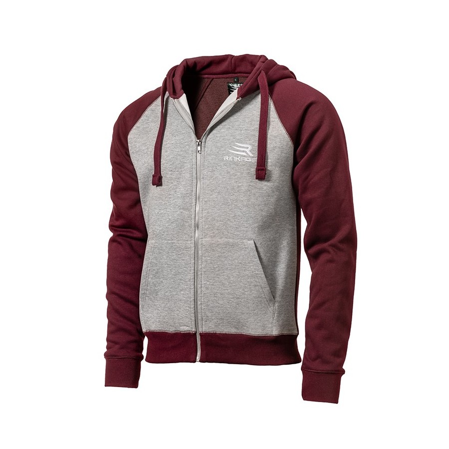 Veste TEAM Bordeaux-Gris