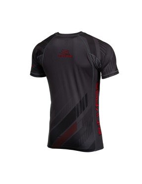 Rashguard NEOSTRIPE Gris-Rouge
