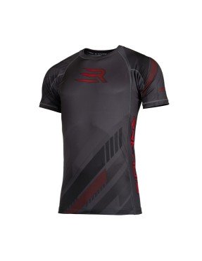 Rashguard NEOSTRIPE Gris-Rouge