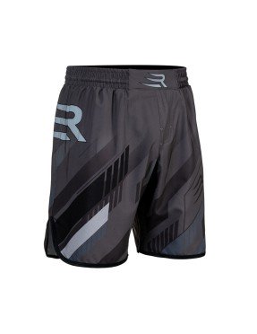 Short MMA NEOSTRIPE Gris-Blanc