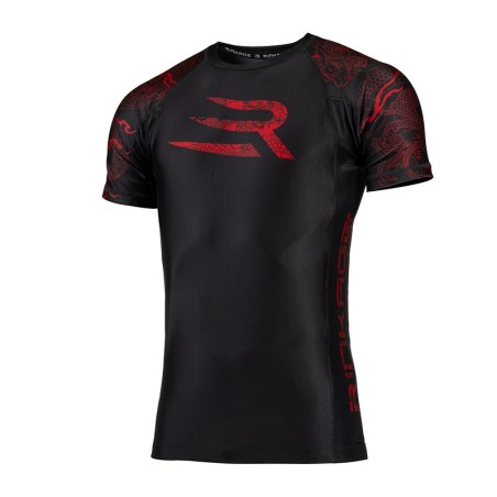 Rashguard RYU Noir - Rouge