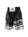 Short de boxe HECTOR Noir-Blanc