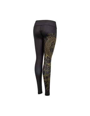 Legging HEBI Noir-Or