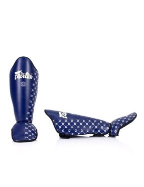 Protège tibia-pied FAIRTEX Bleu
