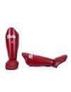 Protège tibia-pied FAIRTEX Rouge