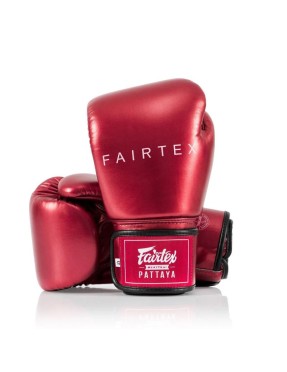 Gants FAIRTEX - METALLIC RED