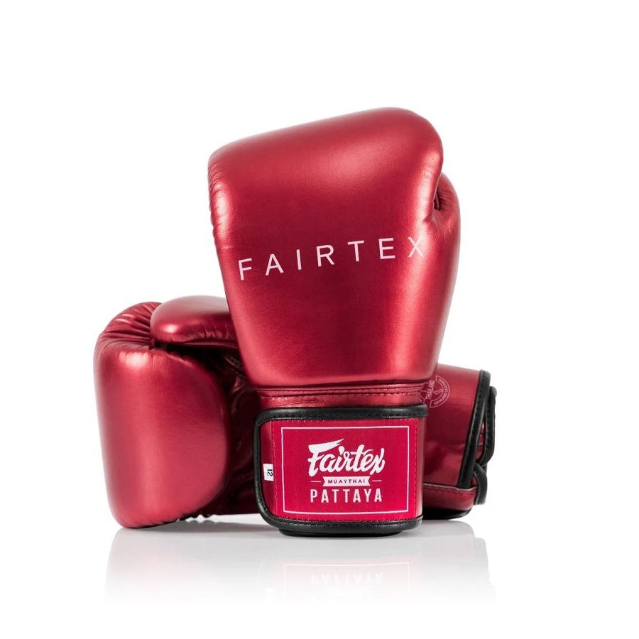 Gants FAIRTEX - METALLIC RED