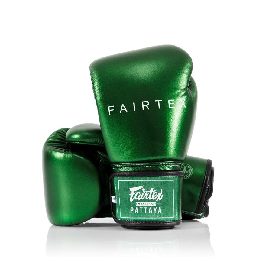 Gants FAIRTEX - METALLIC Green