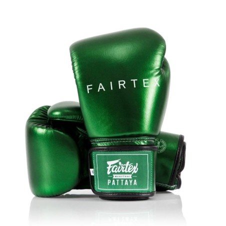 Gants FAIRTEX - METALLIC Green