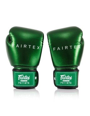 Gants FAIRTEX - METALLIC Green