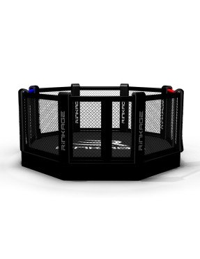 Cage MMA sur podium 30 cm