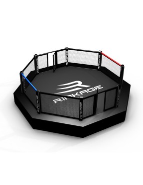 Cage MMA compétition IMMAF/FMMAF avec sidewalk