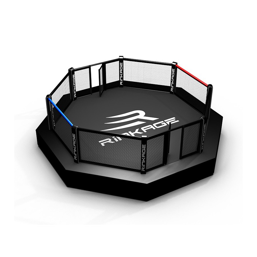 Cage MMA compétition IMMAF/FMMAF avec sidewalk