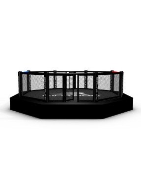 Cage MMA compétition IMMAF/FMMAF avec sidewalk